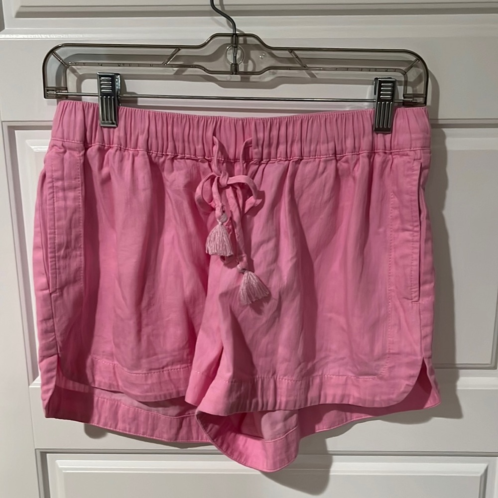 Vineyard Vines Chambray Pull On Short, Cotton Candy